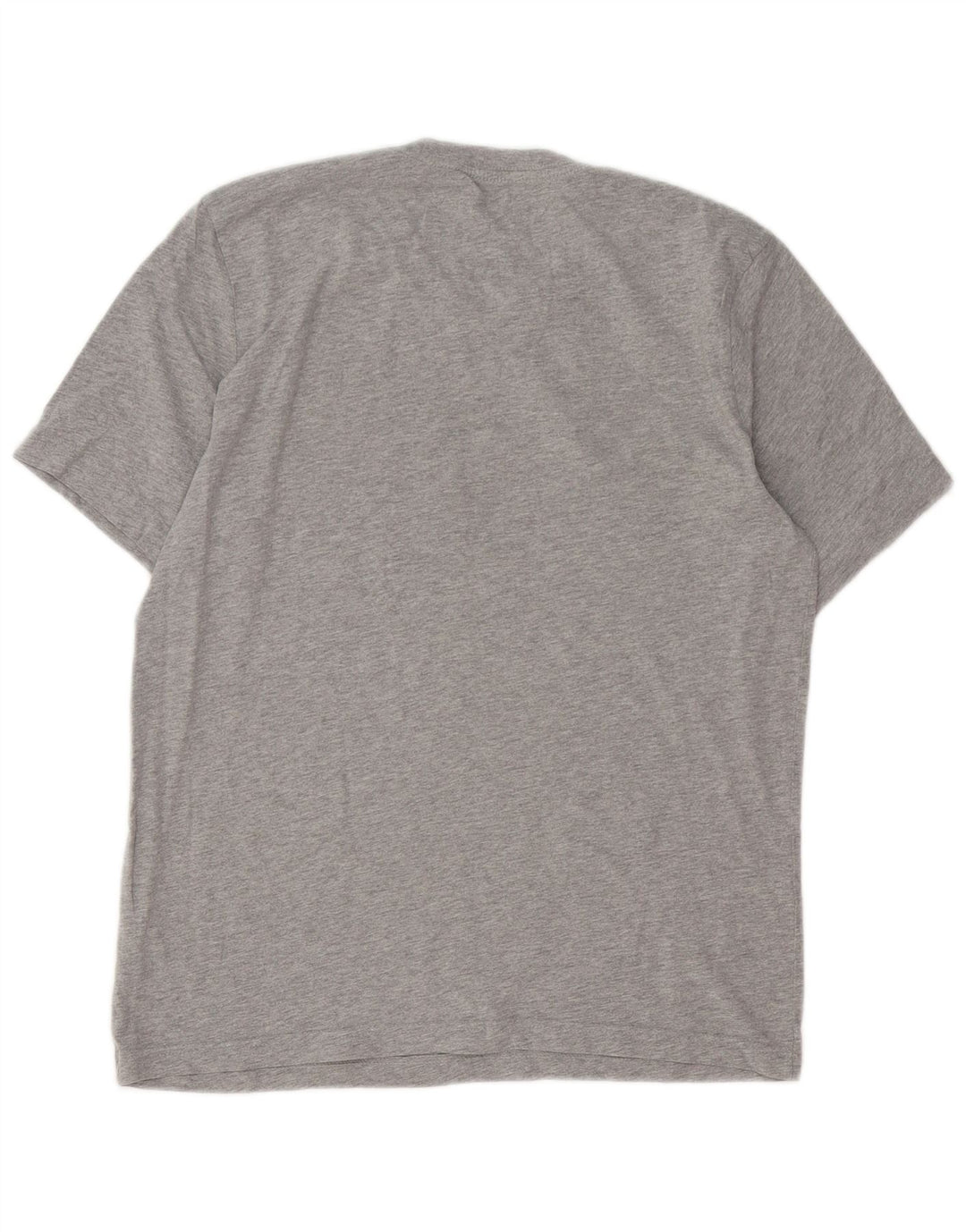 ADIDAS T-Shirt Homme Gris Moyen Moucheté Coton