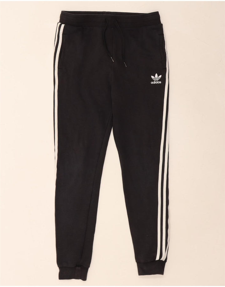 ADIDAS Pantalon de Survêtement Garçon Joggers 14-15 ans Noir Coton