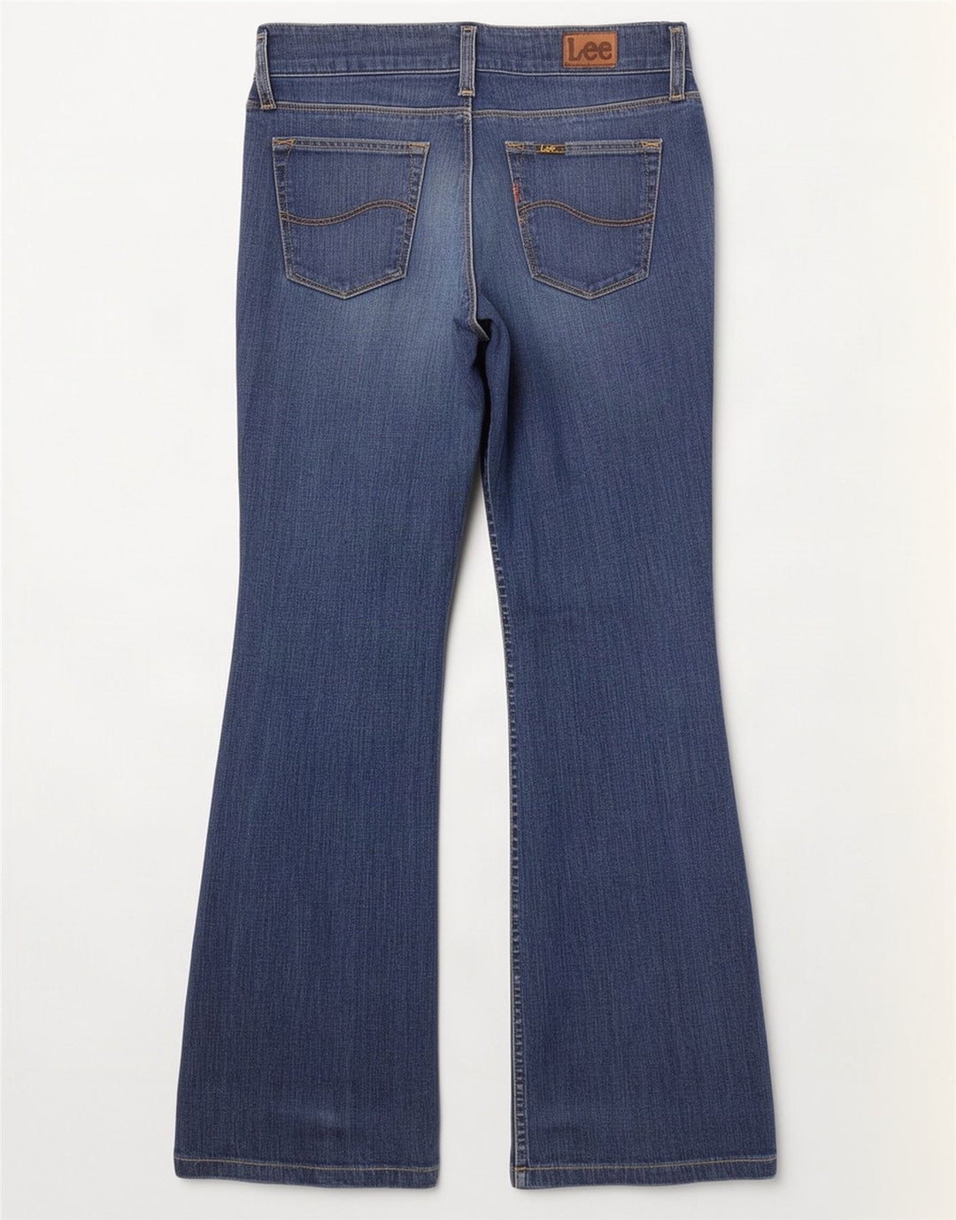 Lee Jean Bootcut Corail Femme W27 L33 Bleu Coton