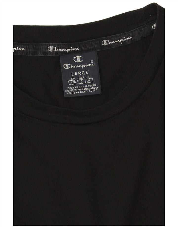 Champion T-Shirt Homme Grand Noir