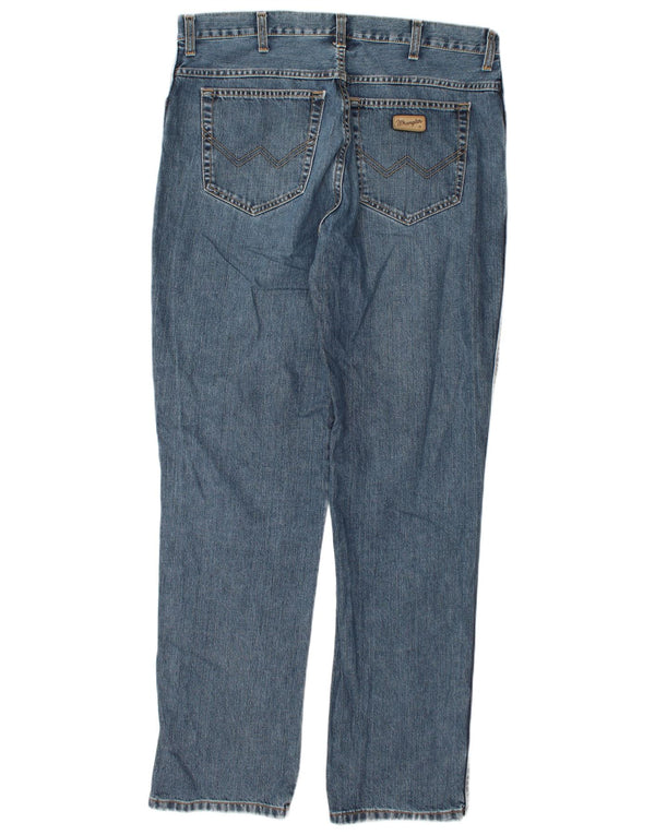 Wrangler Jean Droit Texas Homme W38 L36 Bleu Coton