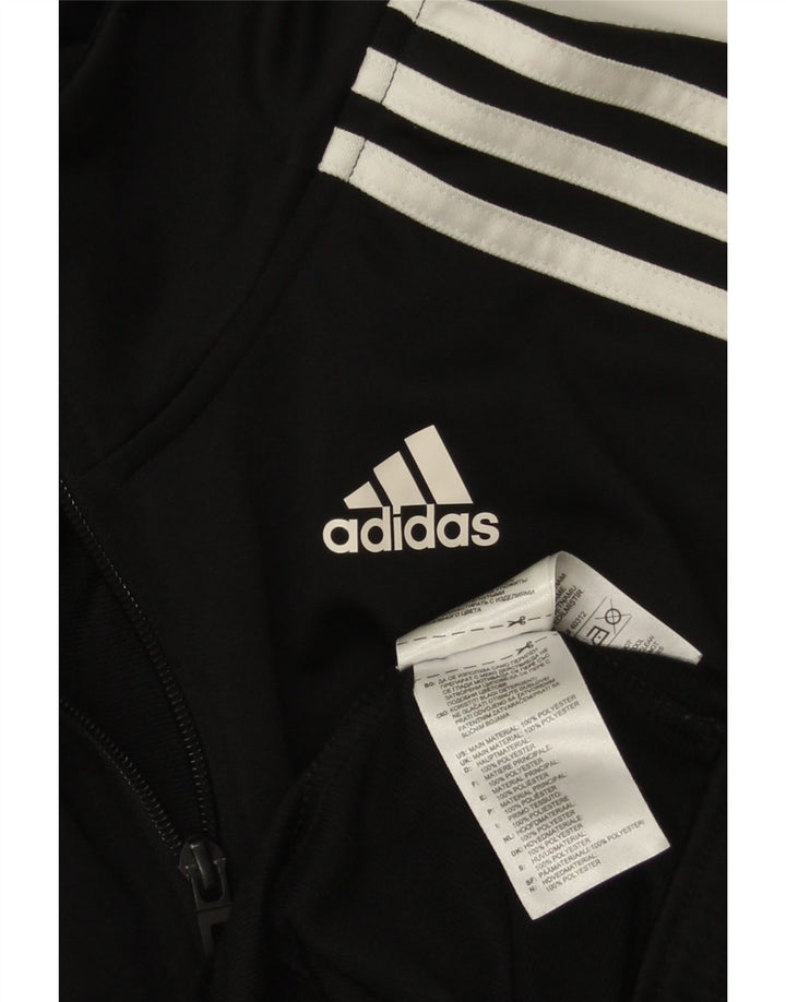 Adidas Veste de survêtement pour homme Large Noir Polyester