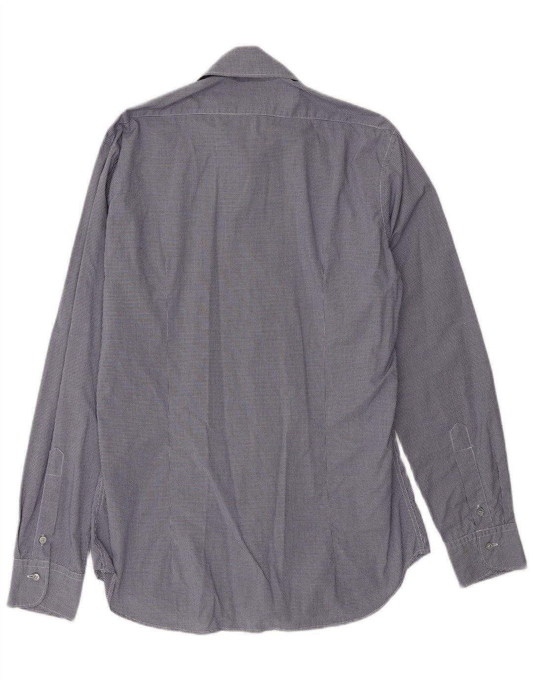 SIVIGLIA Chemise Homme Taille 40 15 3/4 Moyen Bleu Marine Vichy