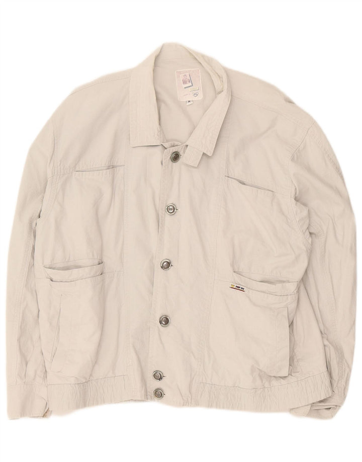 POP 84 Veste Bomber Homme UK 38 Beige Moyen