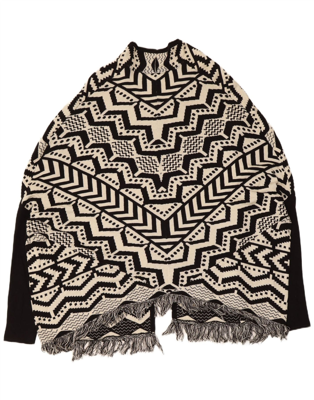 RIP CURL Pull Poncho Oversize Femme UK 14 Moyen Noir