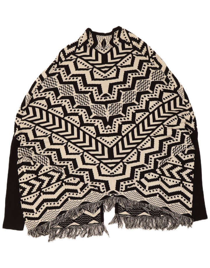 RIP CURL Pull Poncho Oversize Femme UK 14 Moyen Noir
