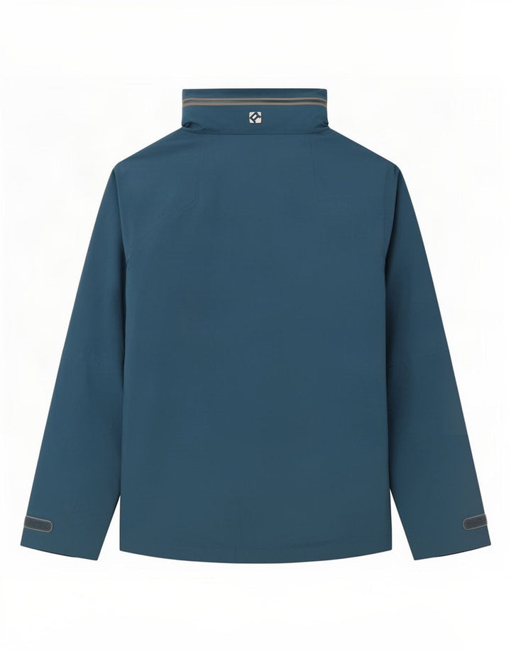 Rohan Veste de pluie à capuche pour homme UK 38 Bleu moyen Polyamide