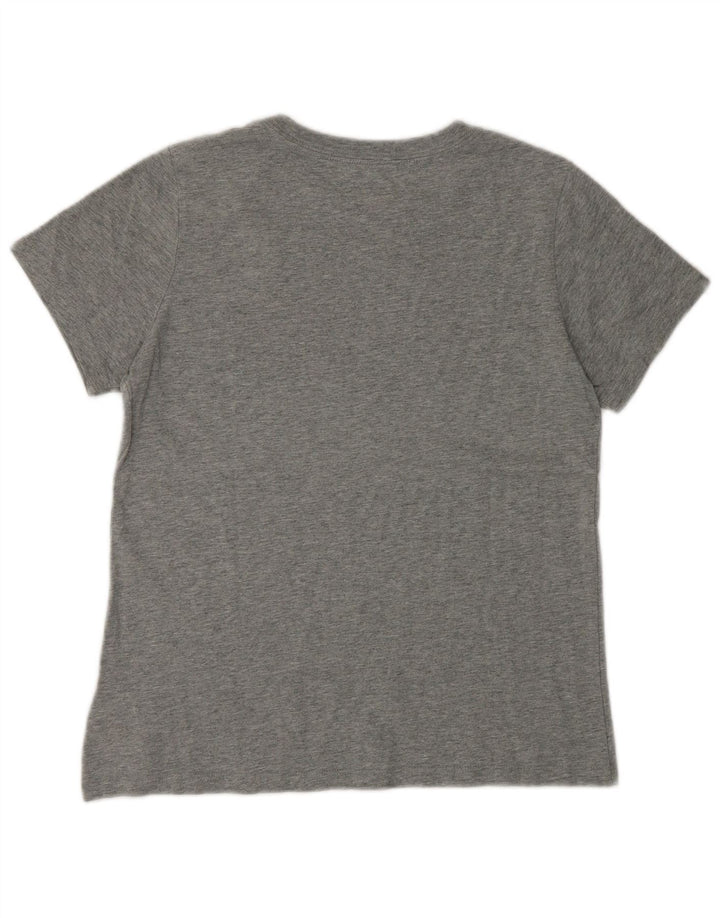 Converse T-shirt pour femme en coton gris moyen UK 42