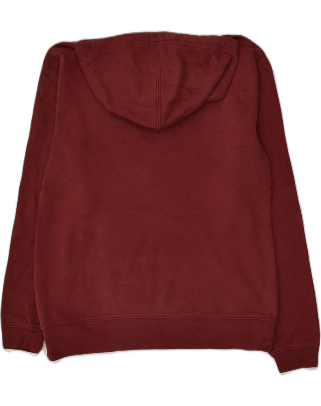 CHAMPION Mens Graphic Hoodie Jumper Small Burgundy Cotton | Vintage Champion | Thrift | Second-Hand Champion | Used Clothing | Messina Hembry 