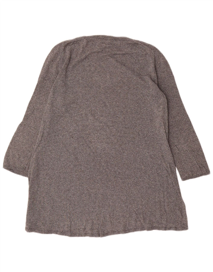 Massimo Dutti Tunique à manches 3/4 pour femme UK 14 Large Gris Moucheté