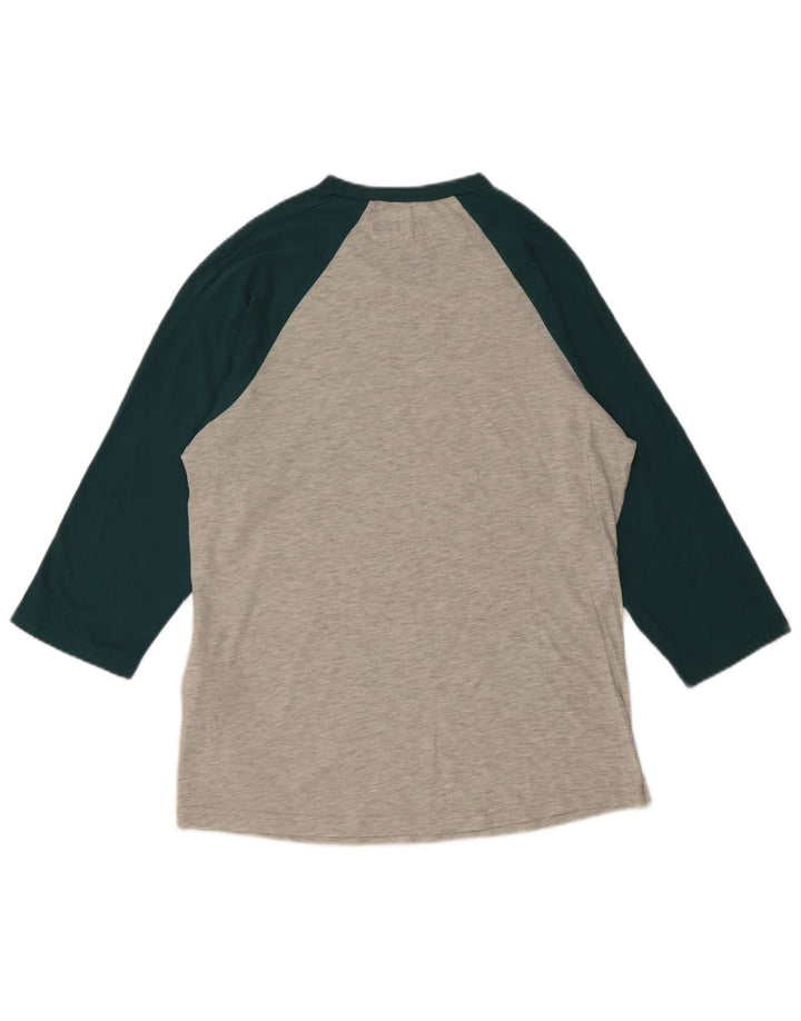 VANS Haut graphique sur mesure à manches 3/4 pour homme Petit gris en coton color block