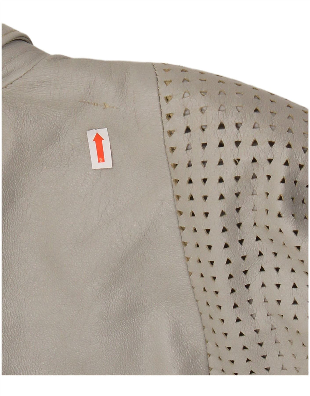 GABRIELLA BENELLI Veste surdimensionnée femme EU 36 Petit cuir gris