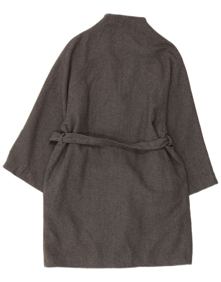 CHEAP MONDAY Manteau Femme UK 10 Petit Gris Acrylique