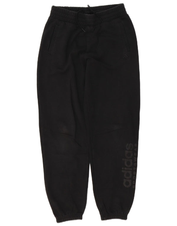 Adidas Pantalon de survêtement graphique pour garçon 13-14 ans Noir Coton