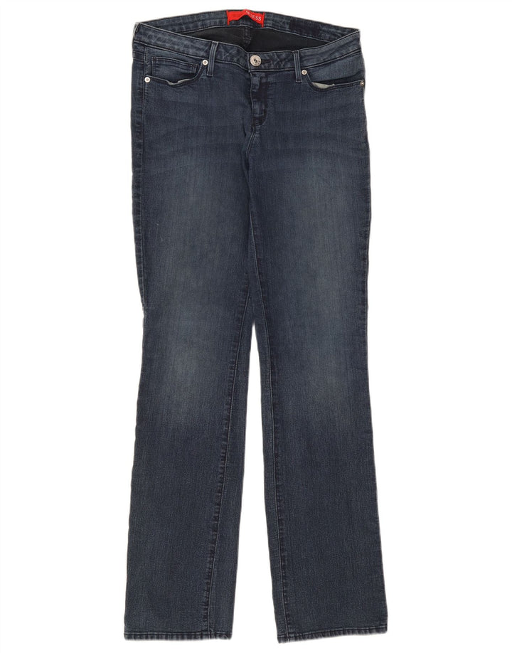 Guess Jean Droit Femme W32 L32 Bleu