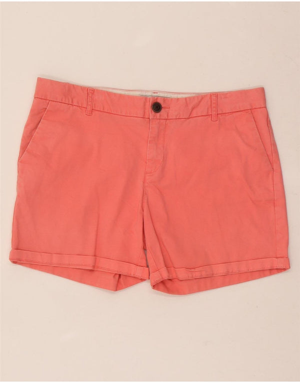Fat Face Short Chino Femme UK 14 Large W32 Coton Rose