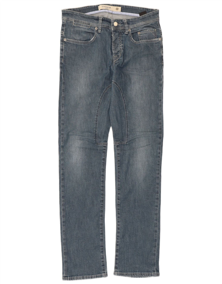 SIVIGLIA Jean droit homme W32 L32 bleu coton