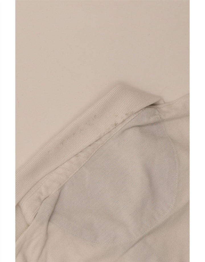 WRANGLER Polo Regular Fit Homme Coton Blanc Moyen