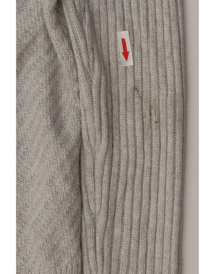 Marks & Spencer Pull cardigan ouvert long pour femme UK 10 Small Gris