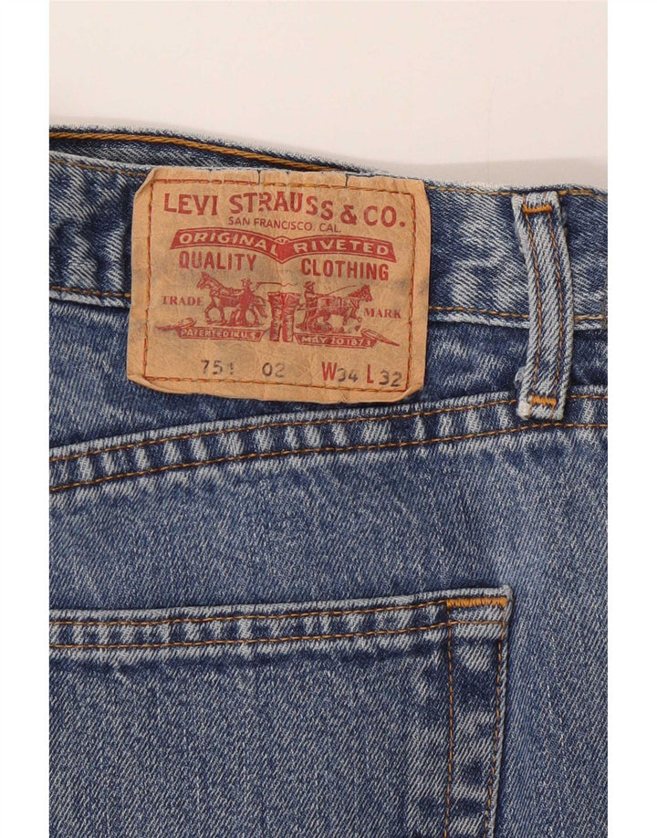 Levi's Jean Droit 751 Homme Bleu W34 L28
