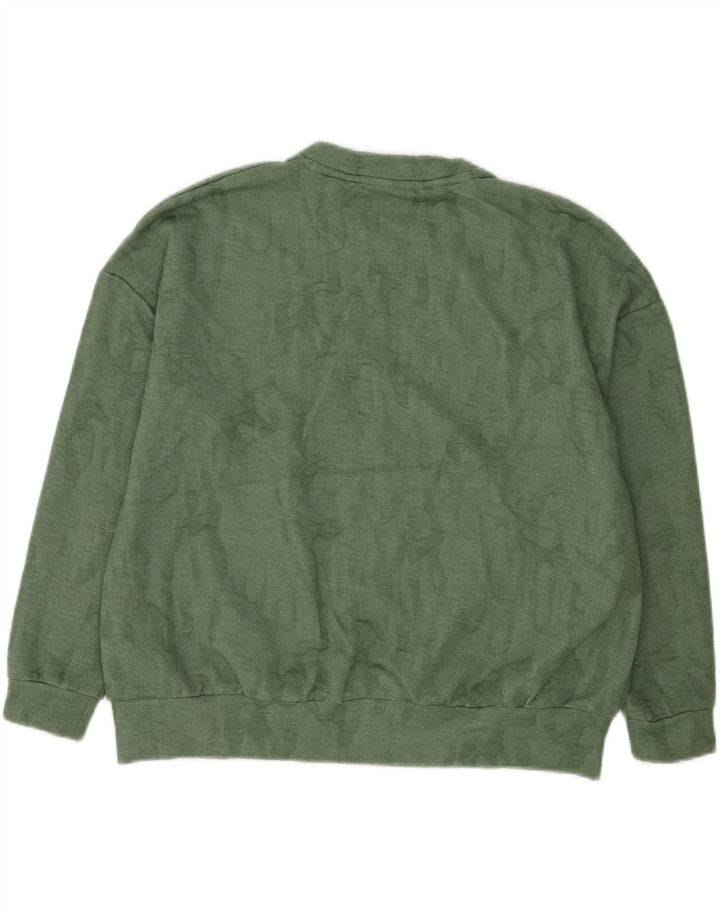 Under Armour Sweat-shirt graphique coupe ample pour homme, petit, vert, polyester