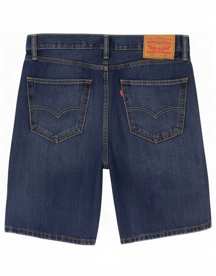 Levi's Short en Jean 502 W32 Homme Bleu Moyen Coton