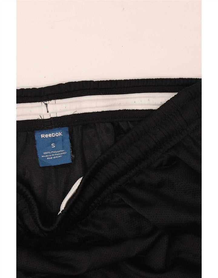 Reebok Short de sport homme petit noir polyester
