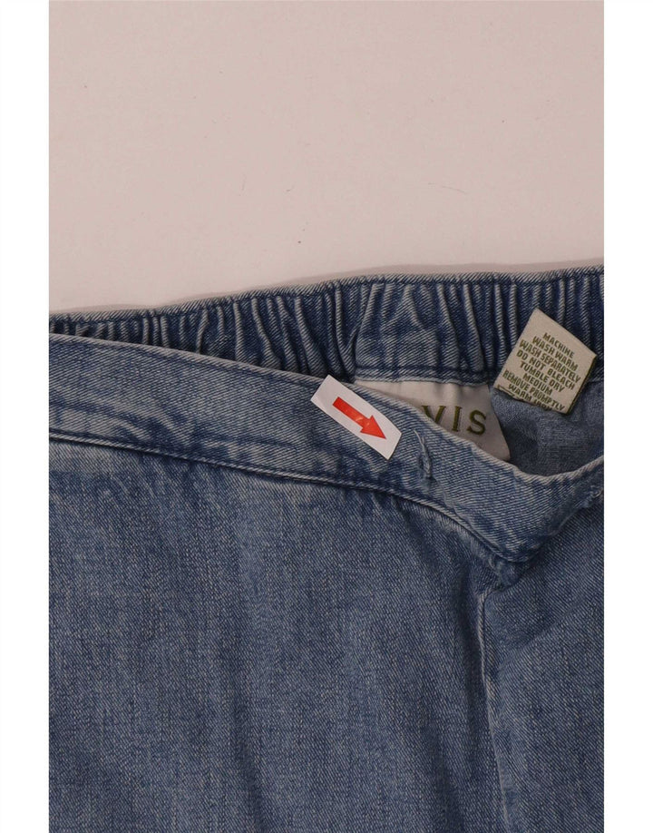 Orvis Jean droit régulier pour femme Petit W32 L25 Bleu Coton