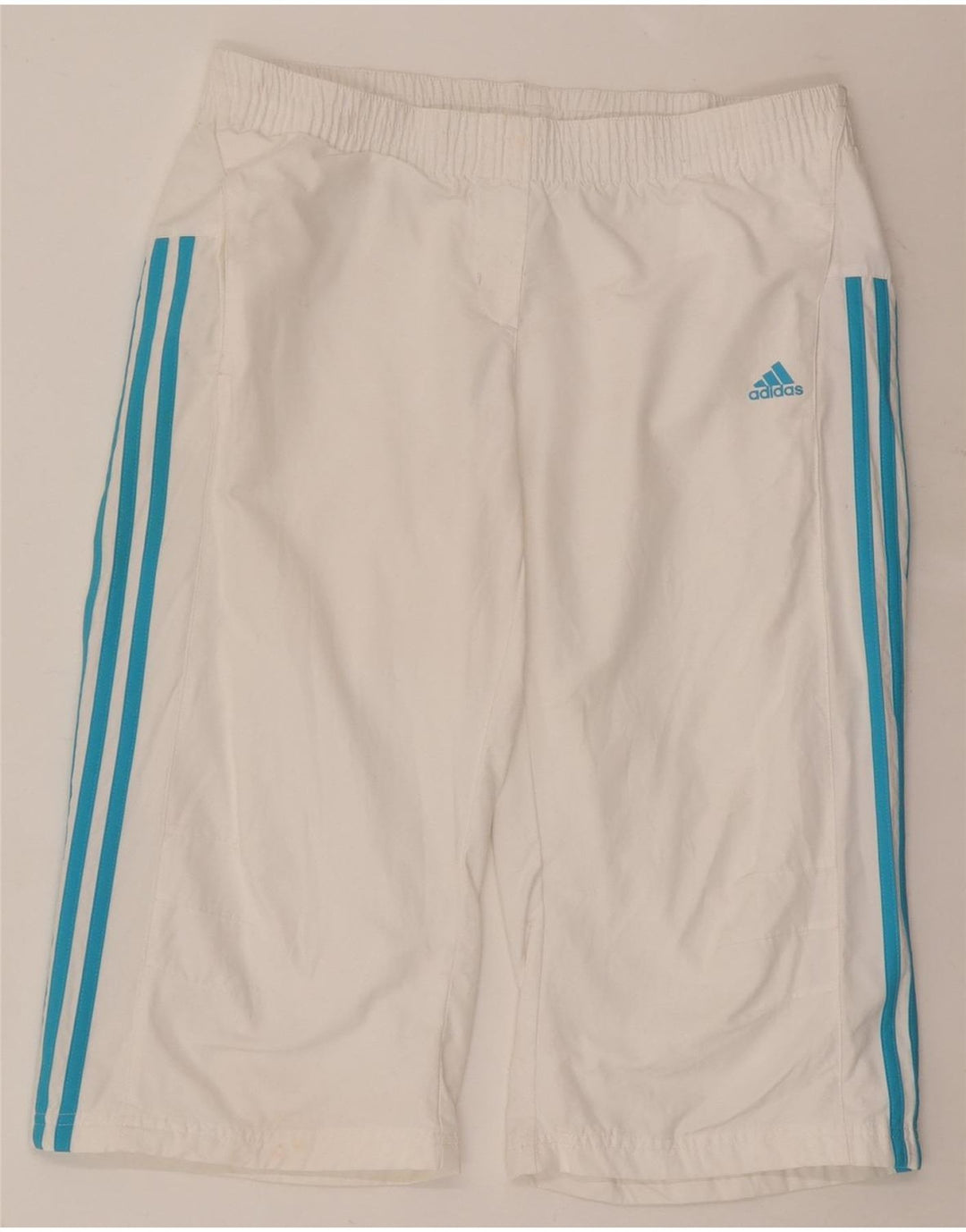 Adidas Bermuda Sport Short UK 14 Medium Blanc Polyester