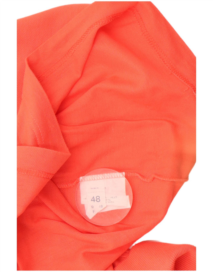 SERGIO TACCHINI Polo Homme IT 48 Orange Moyen Coton