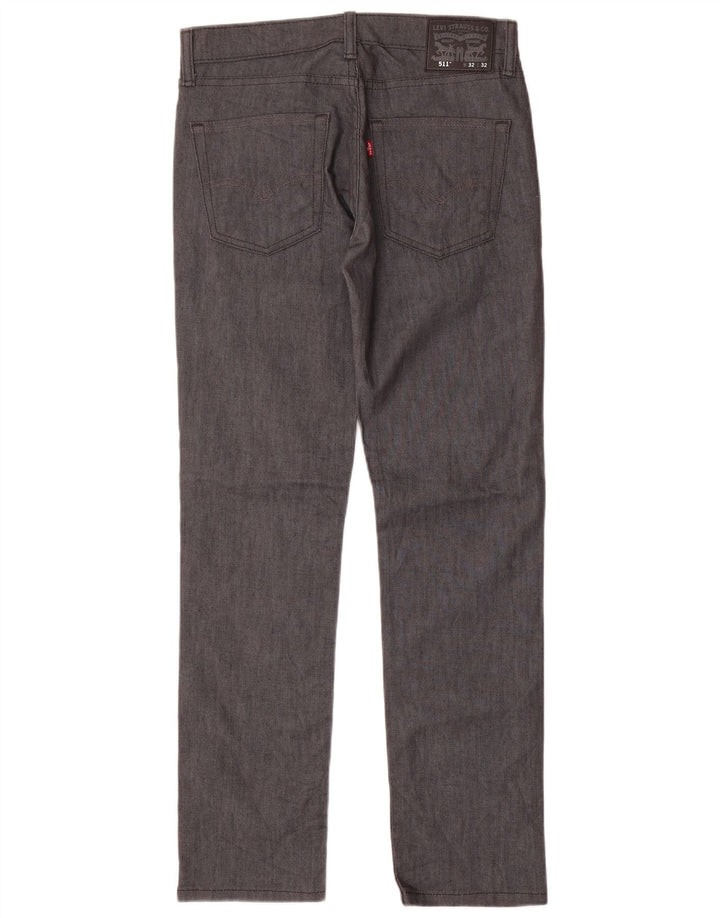 LEVI'S Jean Slim 511 Homme W32 L32 Bleu Marine Coton