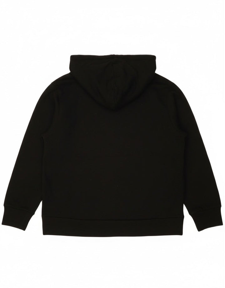 Eddie Bauer Pull à capuche coupe ample pour femme UK 14 Noir moyen Polyester