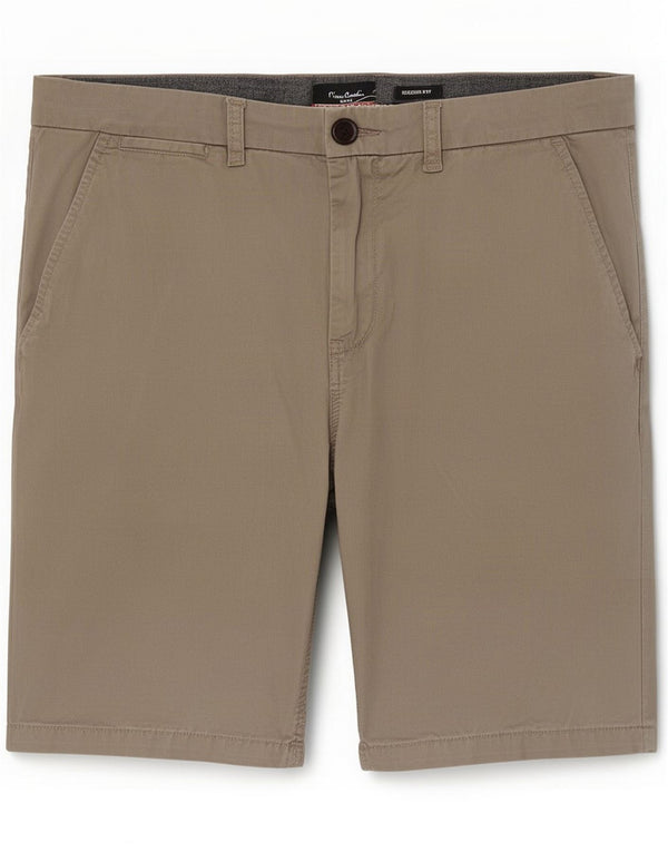 Pierre Cardin Short Chino Coupe Regular Homme XL W40 Coton Kaki