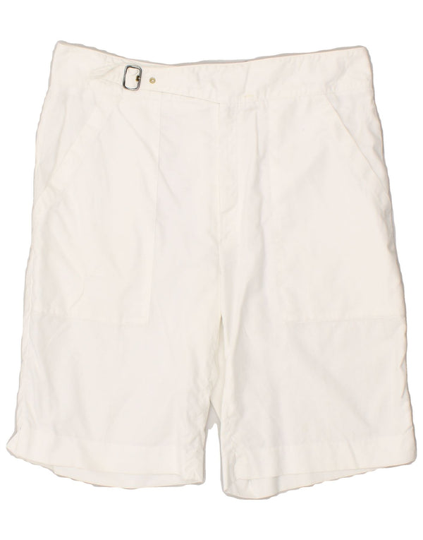 CERRUTI 1881 Short Chino Homme IT 50 Large W32 Coton Blanc