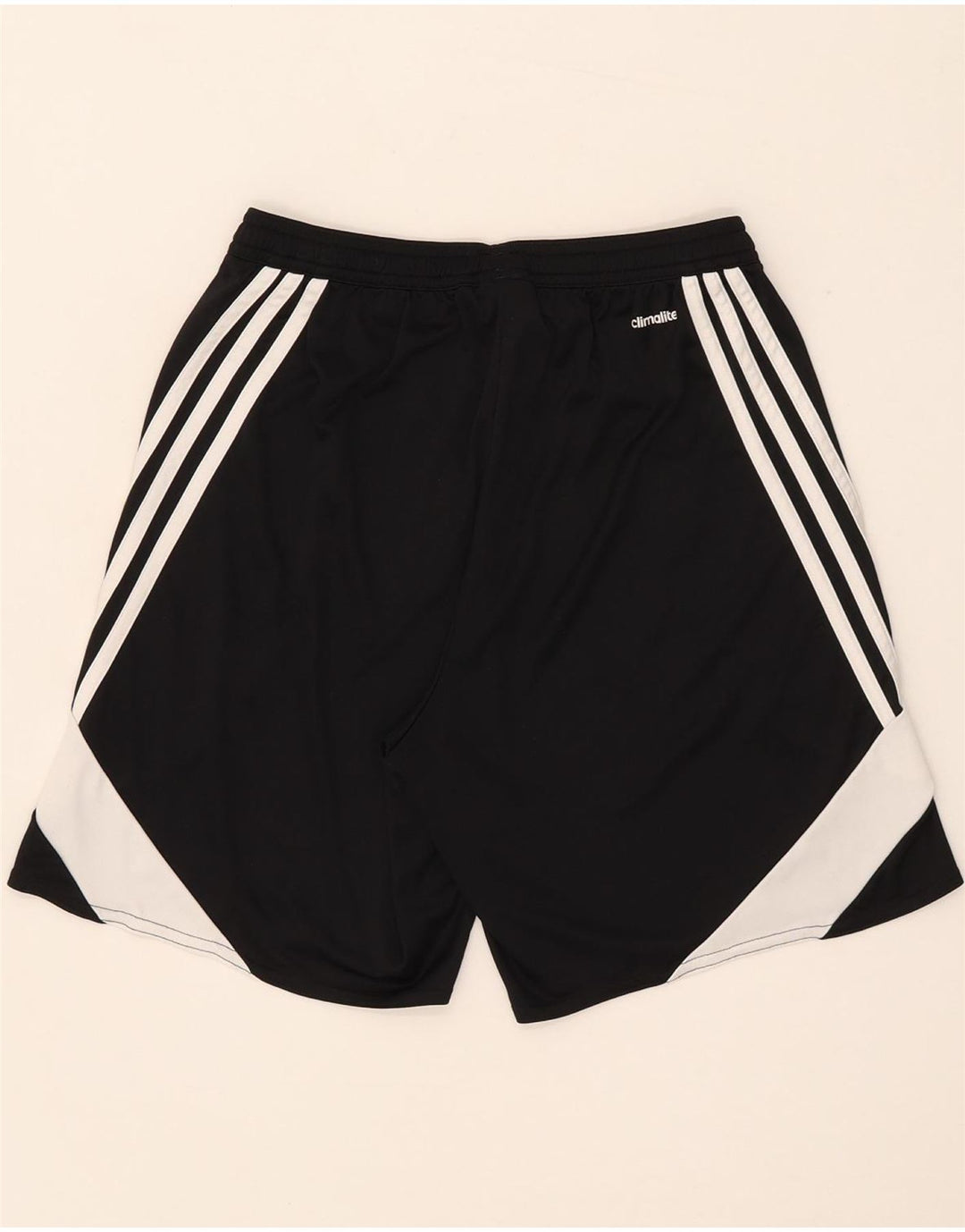 Adidas Short de sport Climalite pour homme Petit Noir Polyester Colorblock