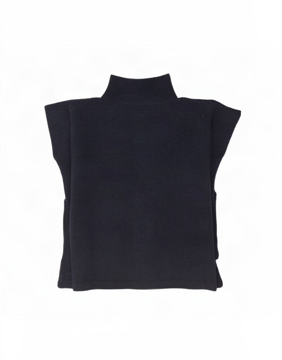 Marks & Spencer Pull Poncho Femme Taille Unique Bleu Marine Polyester
