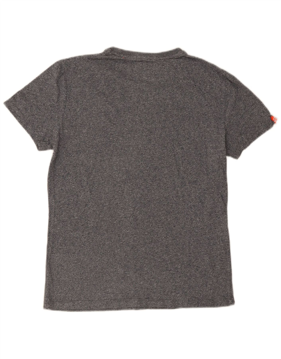 Superdry T-Shirt Homme Petit Gris Moucheté Coton