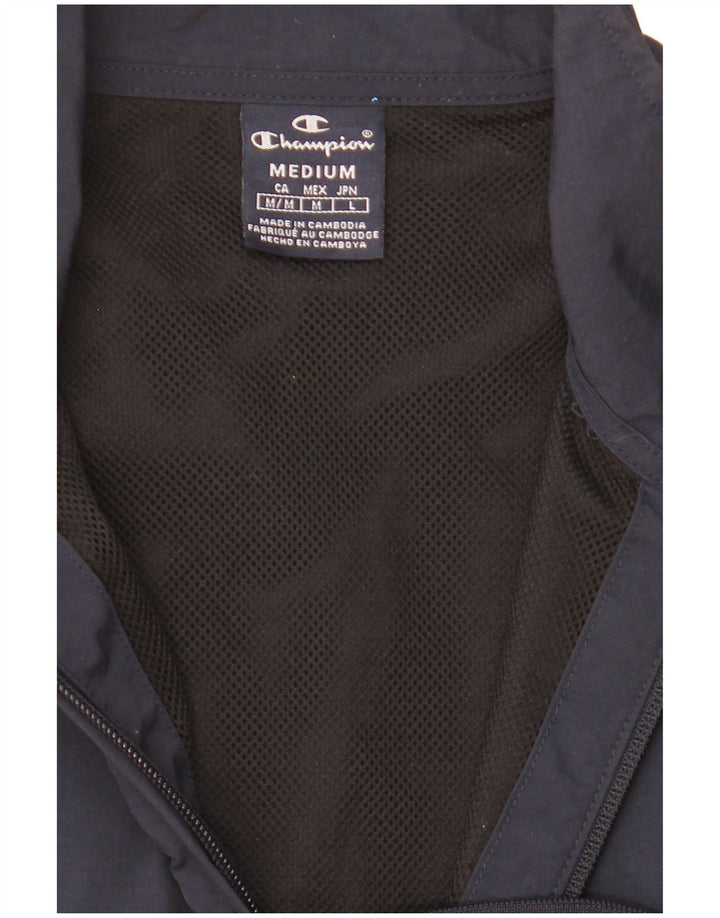 CHAMPION Veste de Survêtement Graphique Homme Bleu Marine Moyen