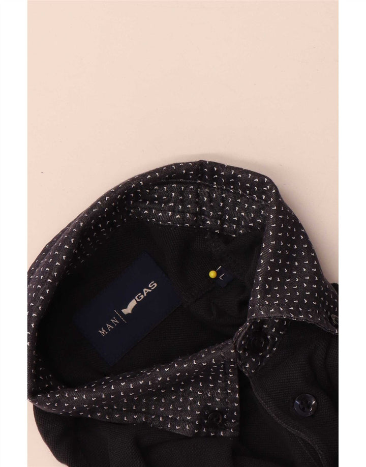 Gas Polo Homme Grand Bleu Marine