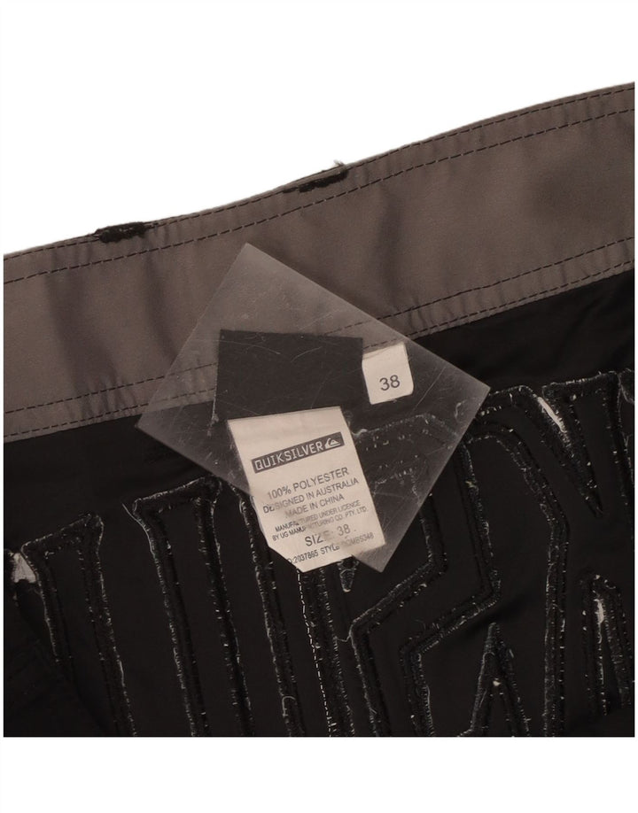 Quiksilver Short de Bain Graphique Homme XL Noir Polyester