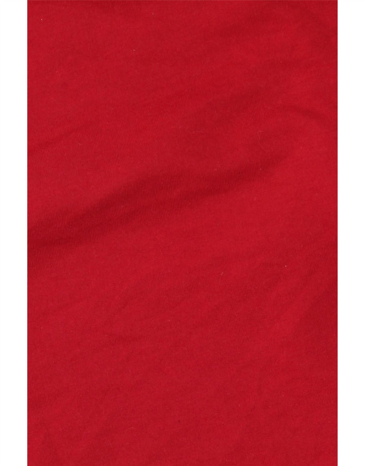 Marks & Spencer Pull à capuche zippé autographe pour homme XL Rouge Polyester