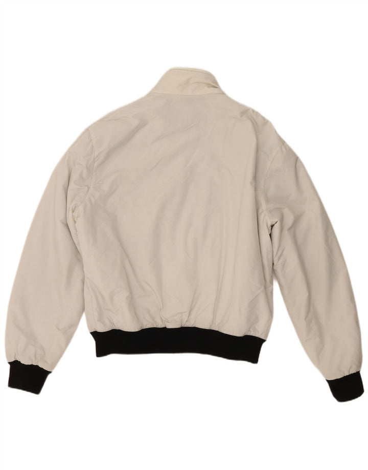 Refrigiwear Veste Bomber Homme UK 40 Large Blanc Colorblock Polyamide