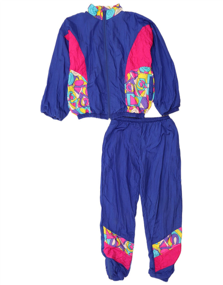 ORSO POETA Survêtement Complet Garçon 13-14 ans Bleu Colorblock Polyamide