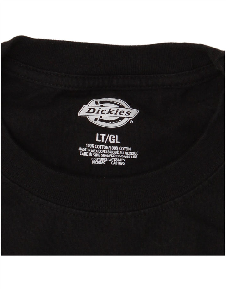 Dickies T-Shirt Homme Haut Large Noir Coton