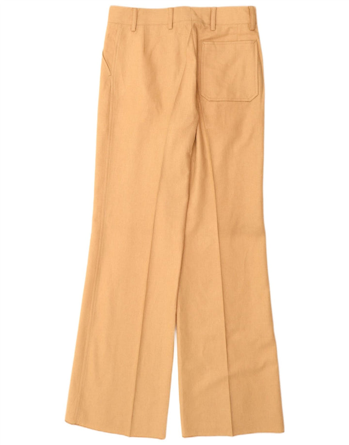 VINTAGE Ensemble 2 pièces pour femme UK 12 Medium W28 L34 Beige