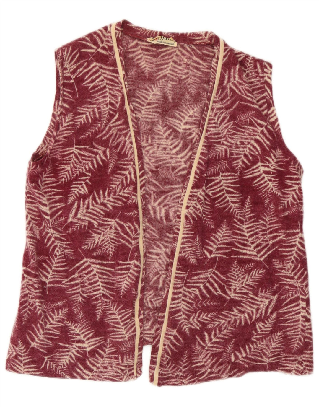 Hilton Ensemble 2 pièces pour femme UK 10 Petit motif floral bordeaux