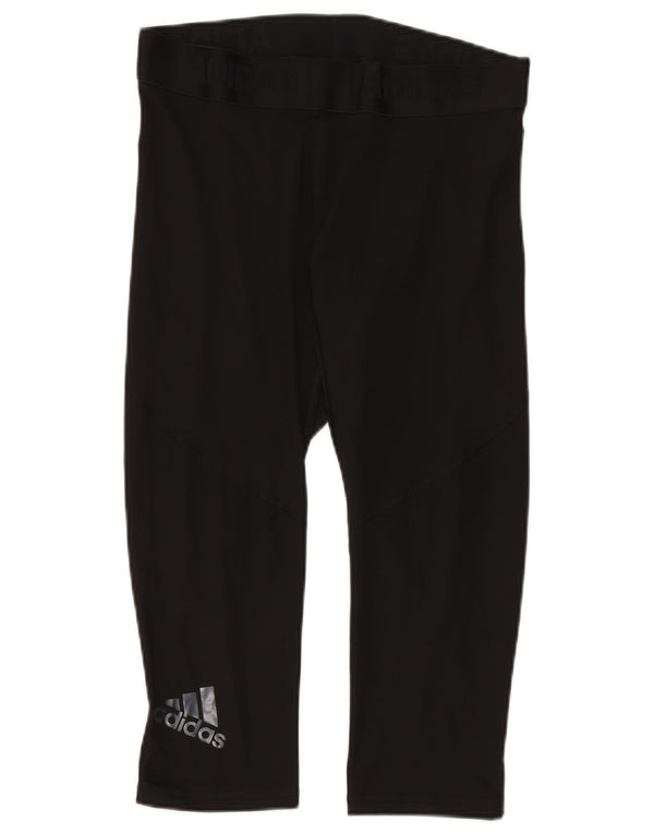 Adidas Climacool Graphic Capri Leggings pour femme UK 18 XL Noir