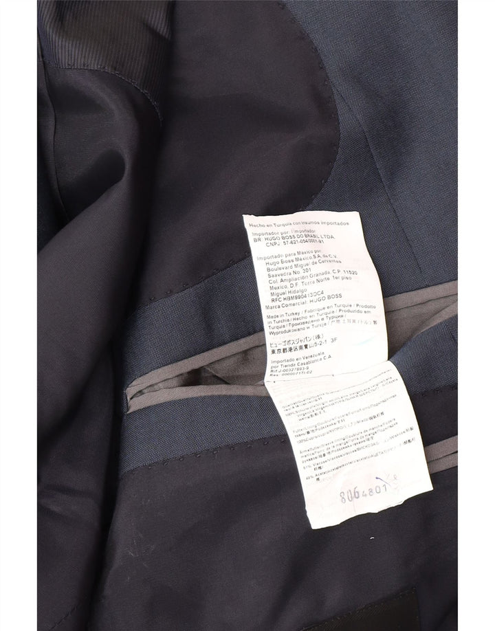 Hugo Boss Veste blazer à 2 boutons IT 48 en laine bleu marine moyen pour homme