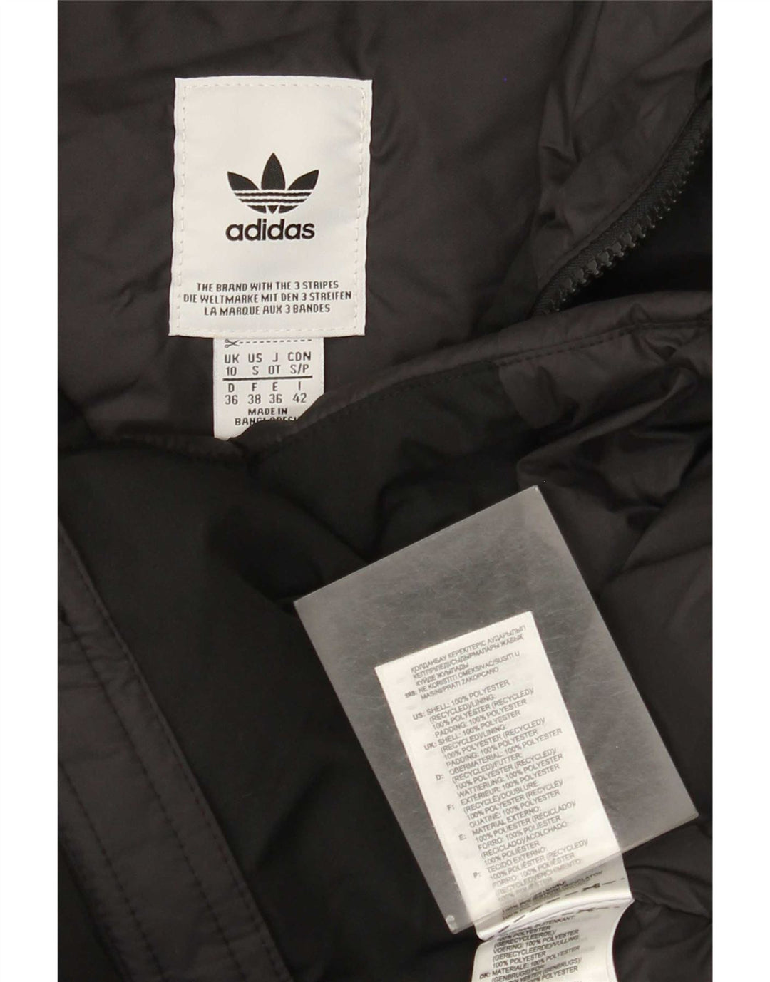 Adidas Femme UK 10 Petit Noir Polyester
