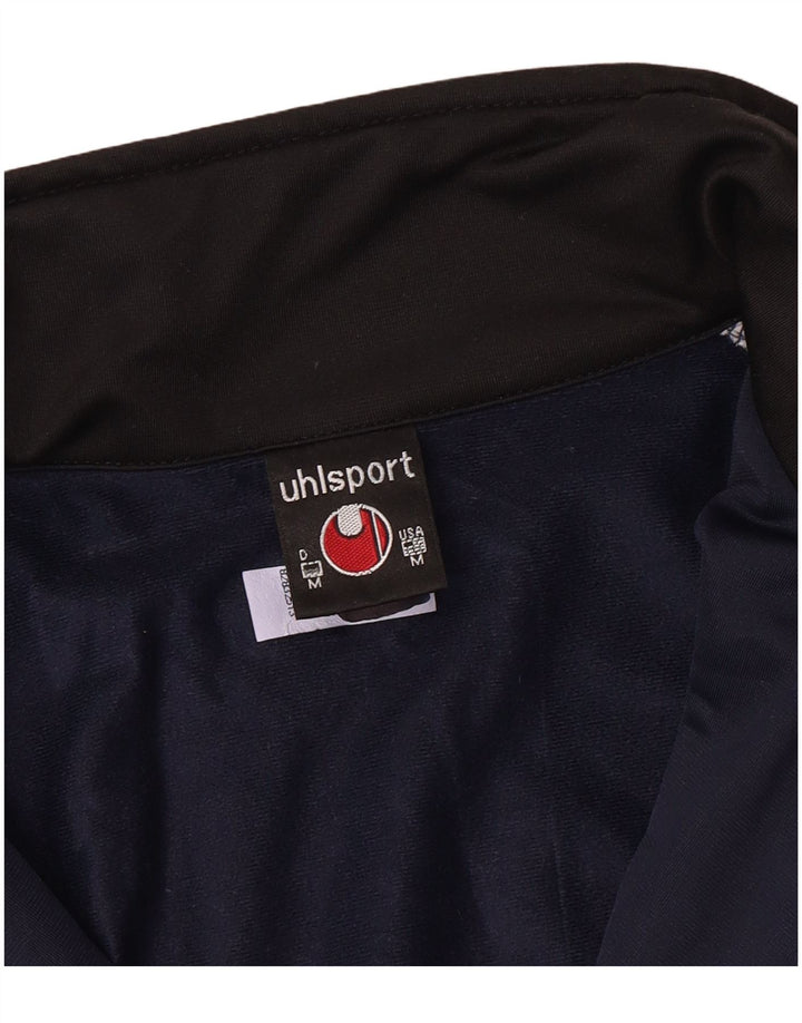 Uhlsport Veste de survêtement pour homme UK 38/40 Bleu marine moyen Polyester